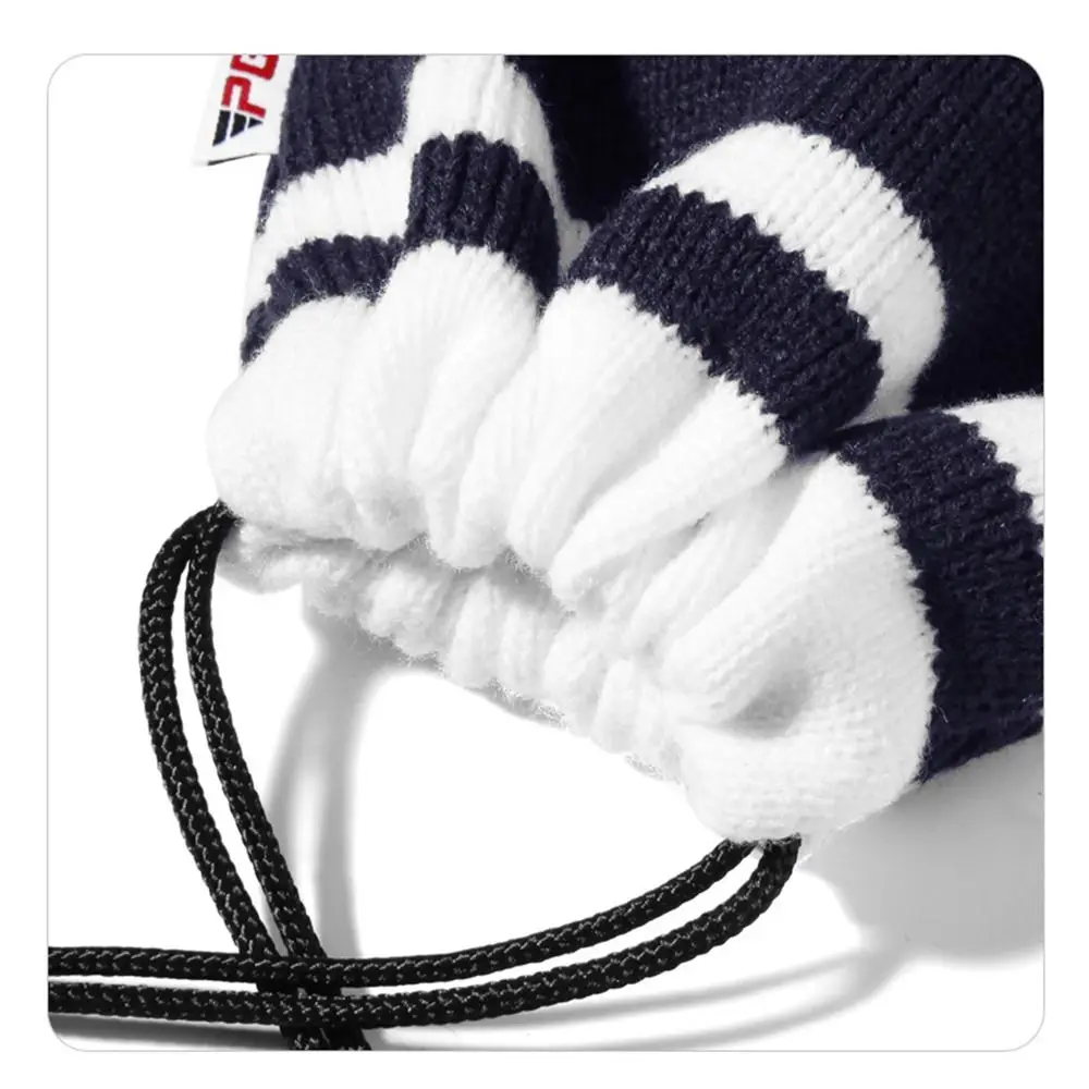 Elastic Knitted Golf Clubs Head Cover 7-9 Golf Clubs Handmade Golf Clubs Protective Hat Anti-wrinkle Drawstring