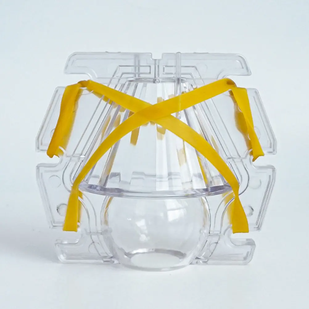 

1Pcs Fine Shape Plastic Mold DIY Making Mold Clear Texture Heat Resistant Reusable for Wax Beeswax Paraffin