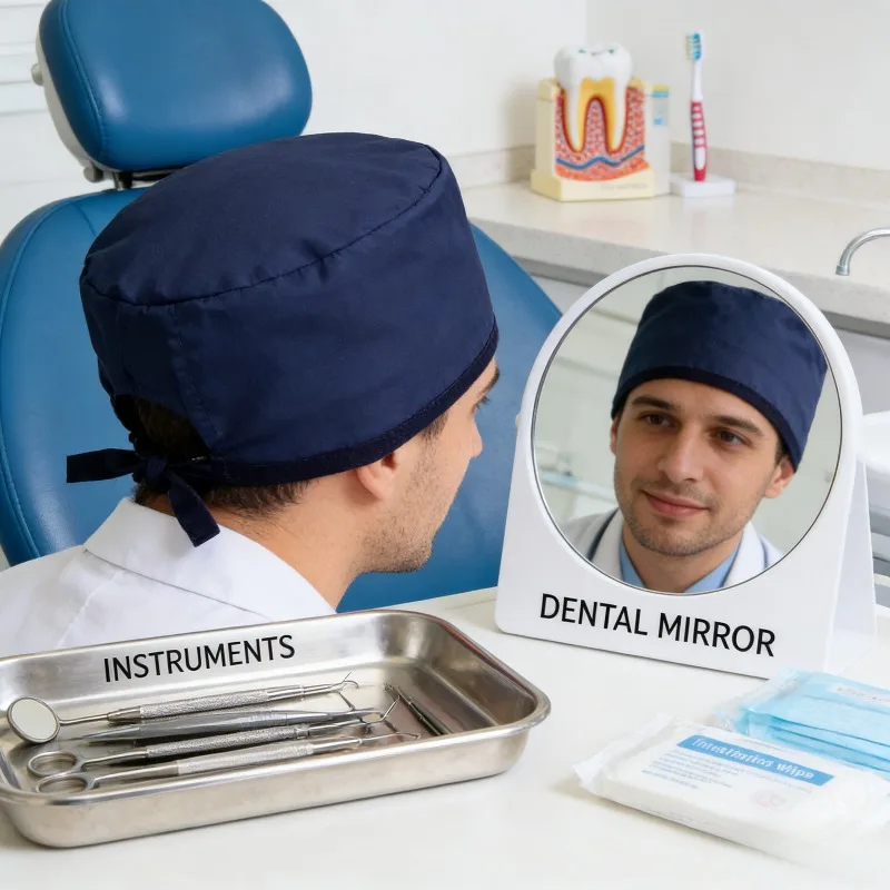 Casquette Sur gical De couleur unie, nouveau chapeau d'infirmière bleu, casquette De travail De clinique en coton pour femmes, chapeau De soins post-partum pour hommes