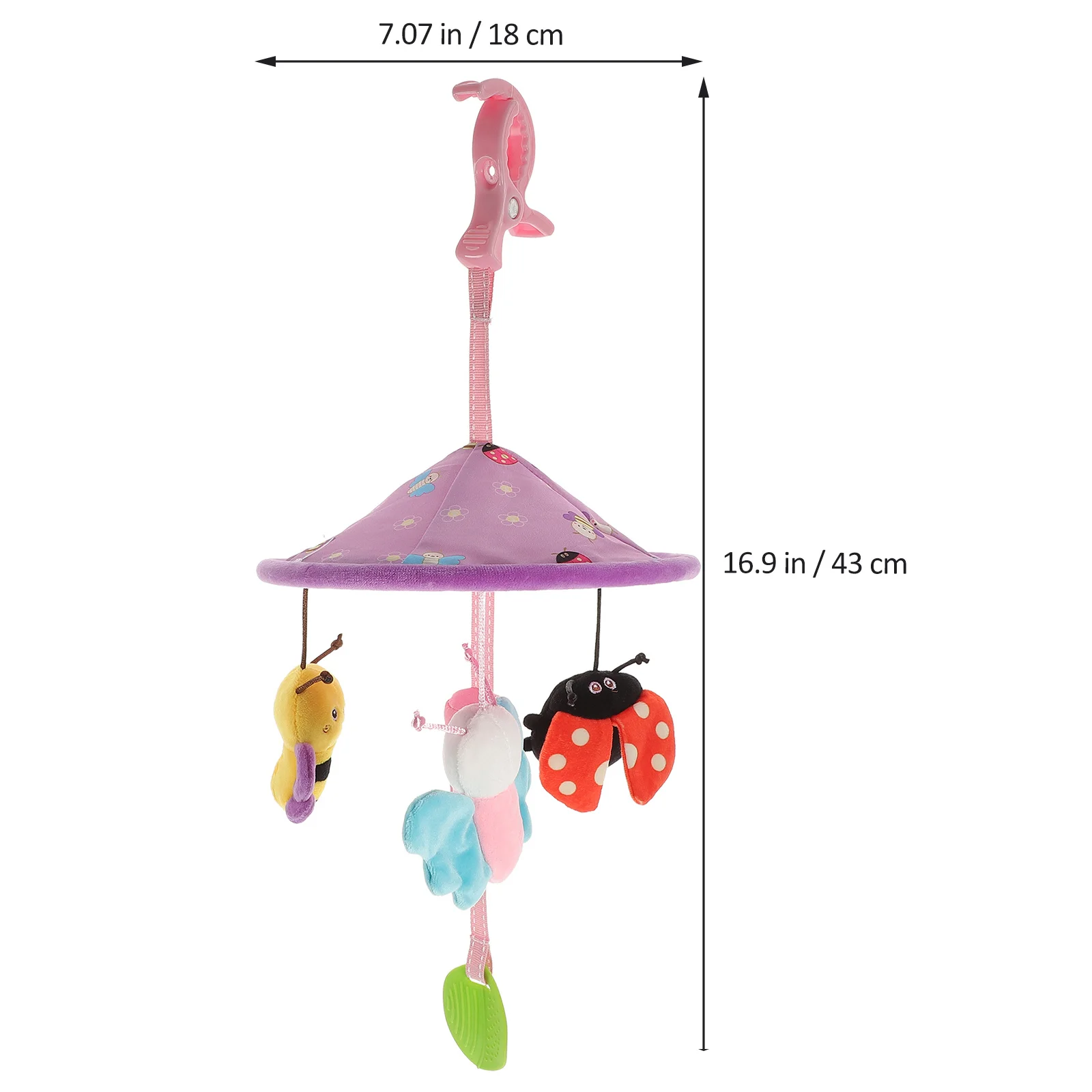 Ozdoba do wózka dziecięcego, karuzela do łóżeczka, miękka zawieszka do łóżeczka niemowlęcego, karuzela do fotelika samochodowego dla noworodka wspomagająca rozwój.