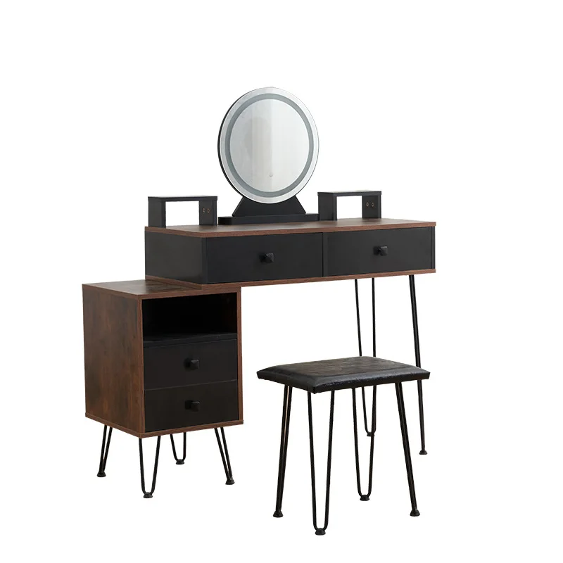 

Italian minimalist dresser, bedroom minimalist makeup table, small apartment