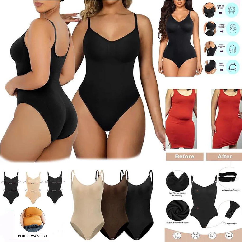 

New Women's Seamless Shapewear Corset Sports Underwear Body Beautiful Back Tummy Tuck Sling Corset