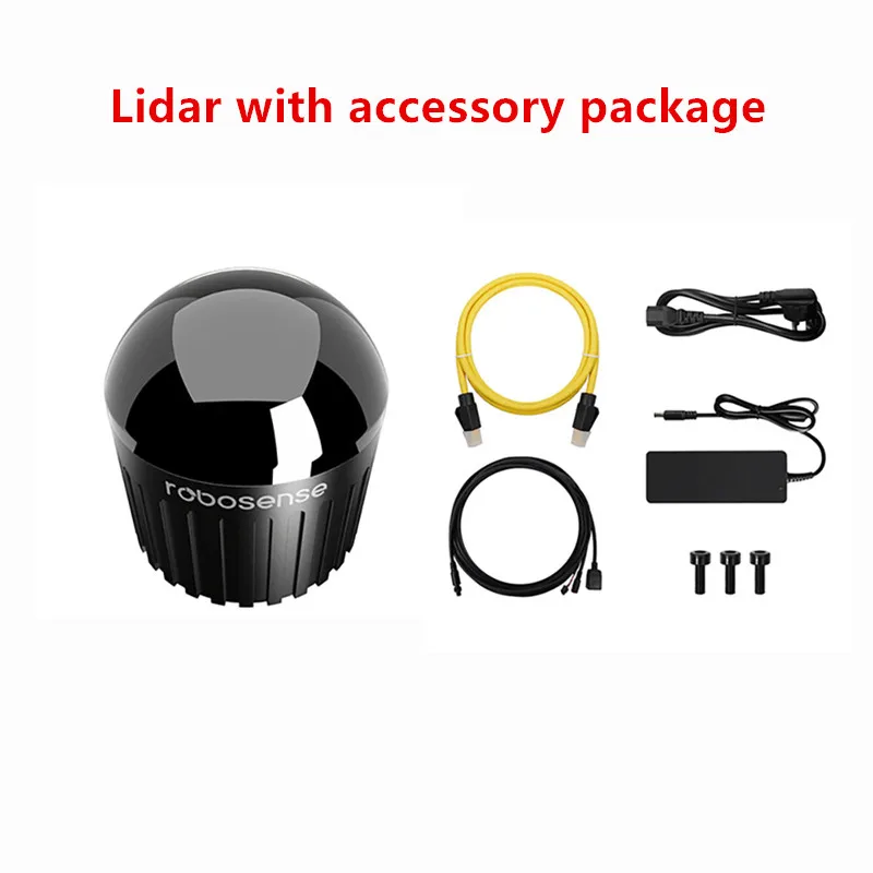 Robosense Airy 96-قناة رقمية ثلاثية الأبعاد LiDAR مستشعر IMU متكامل للمركبات المستقلة AGV الرافعات الشوكية بدون طيار