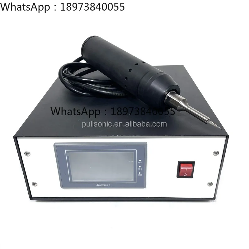 

Ультразвуковой станок для резки текстиля нетканого материала 40 кГц 500 Вт для точечной сварки текстиля и резак