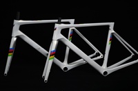 C68 Carbon Road Frame Disc Brake Racing Bicycle Frames T47 Full Carbon Road Bike Frameset with Handlebar