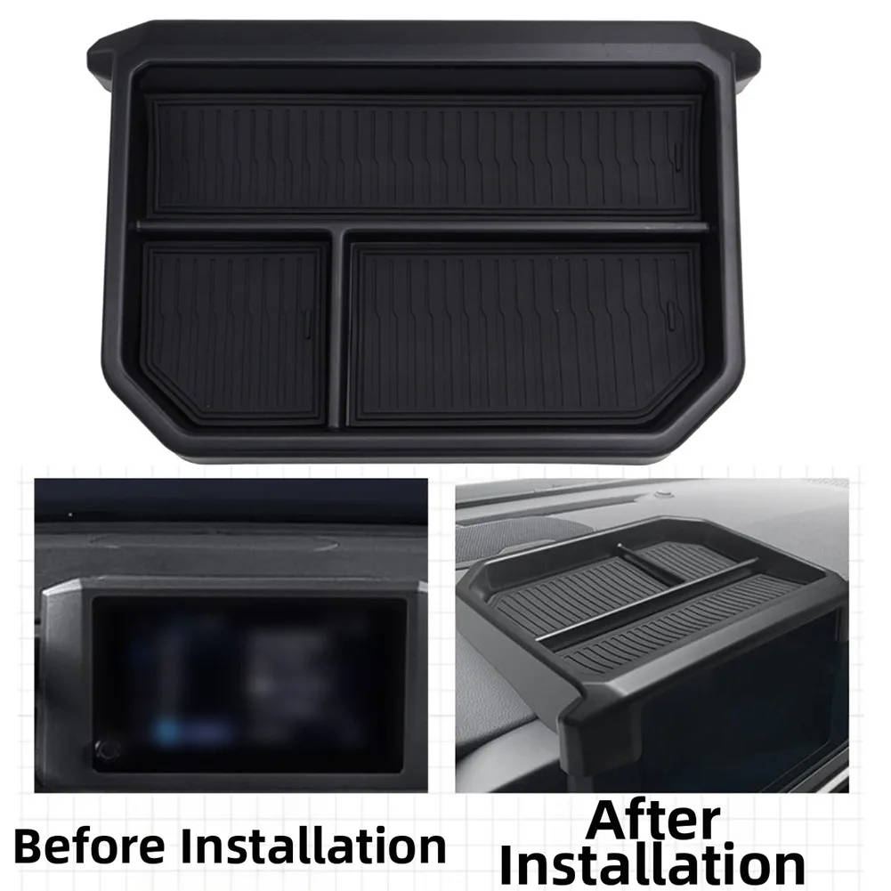 

Car Instrument Panel Storage Tray For Toyota For Tacoma 2024-2026 8-inch Screen Only Interior Accessories