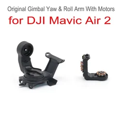 Original Gimbal Yaw Roll Arm for DJI Mavic Air 2 Gimbal Camera Yaw Arm with Motors Repair Parts