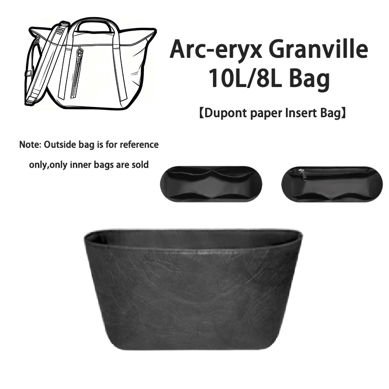 

Сверхлегкий водонепроницаемый кошелек EverToner, бумажная вставка из микрофибры, сумка для Arc-eryx Granville, 10 л/8 л, портативная сумка для хранения косметики