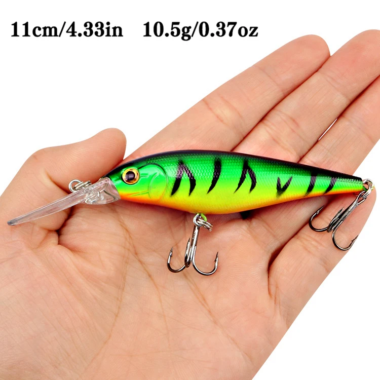 Wobbler Crankbait para lubina y perca, cebo duro - imagen 3