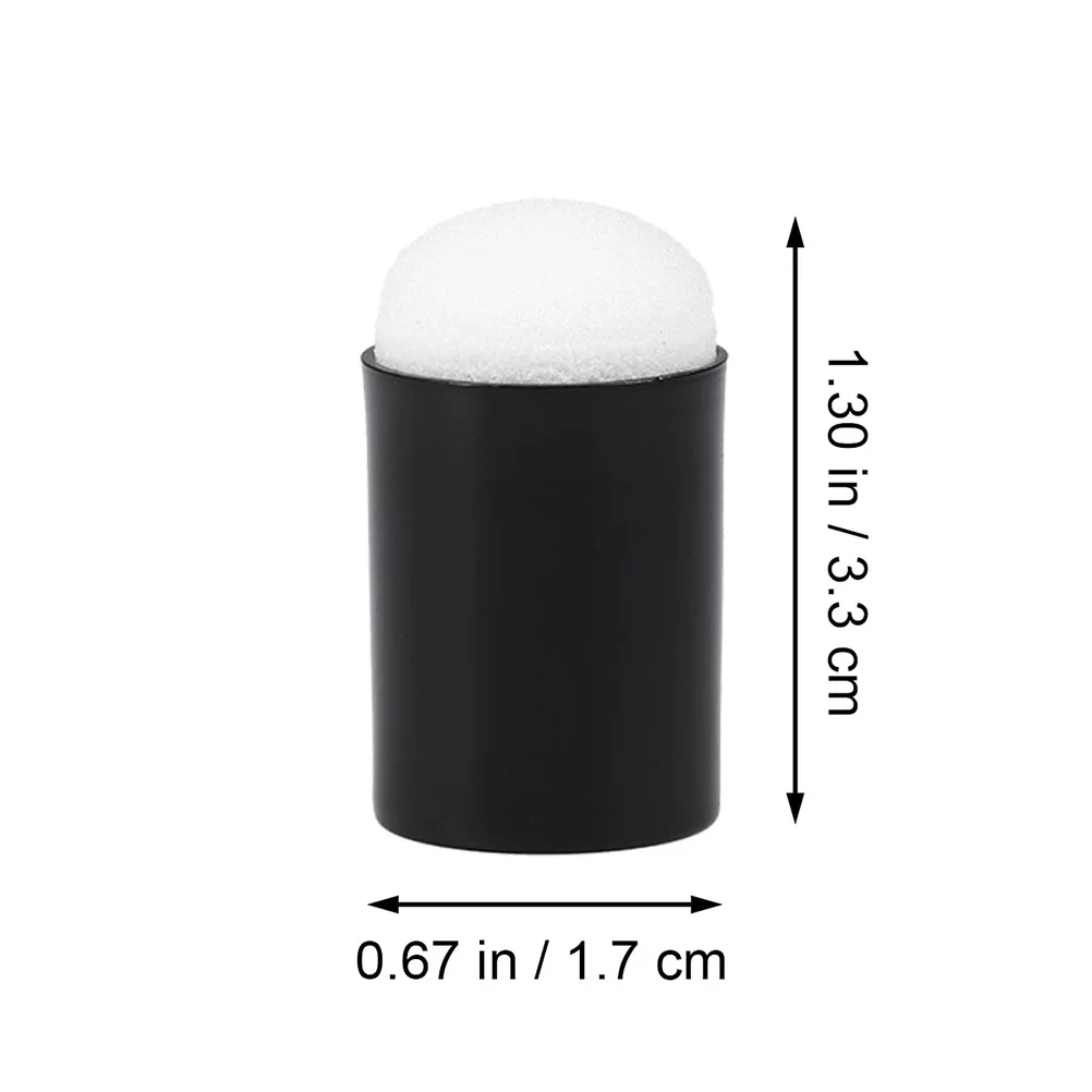 12 قطعة إصبع الإسفنج Daubers للأطفال مجموعة فرشاة طلاء الأصابع مع مقبض منع الأيدي القذرة للرسم رسم الحبر الطباشير #3