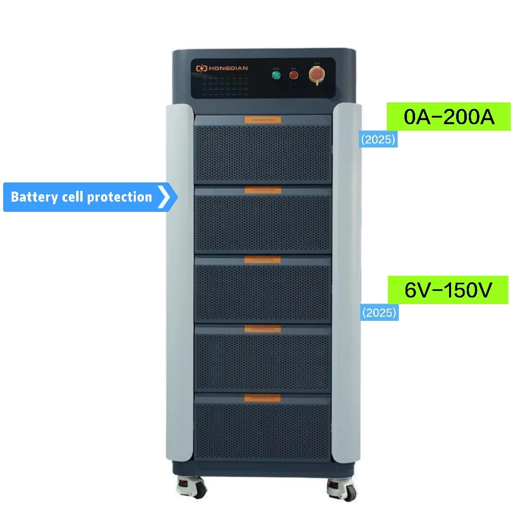 High Current and Voltage Solar Energy Automotive Battery Charging and Discharging Testing Machine