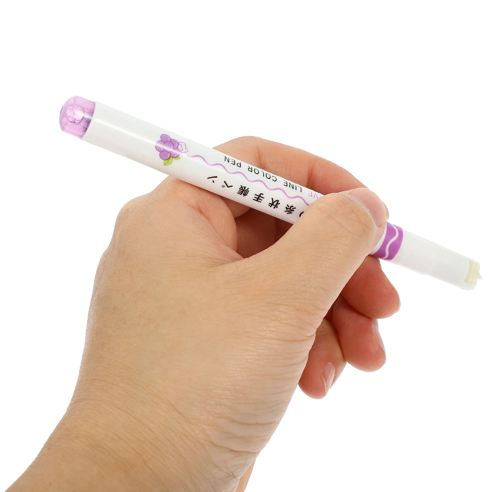 

6Pcs Adorable Highlighter Colorful Marker Markers for Home School Work Reading Emphasize Important Notes