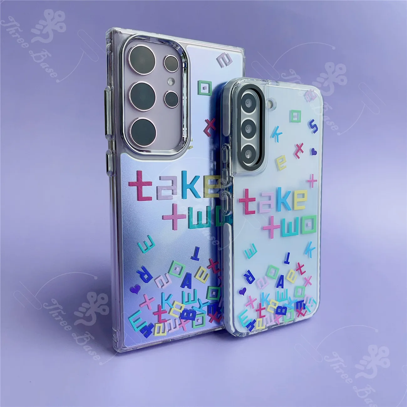 حافظة هاتف KPOP Take Two 613 لهاتف سامسونج جالاكسي S24 FE S24 ULTRA S23 FE S22 + S21FE A35 A55 A54 A06 A05 A16 A15 A14 A23 A24 A25