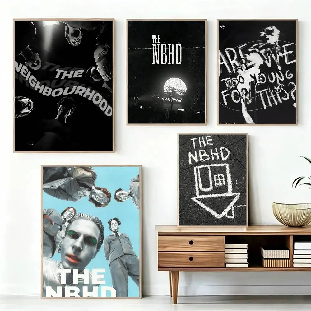 

N-Neighbourhood I Love You Poster High Quality Dorm Living Room Aesthetic Wall Decoration Painting Stickers Gift