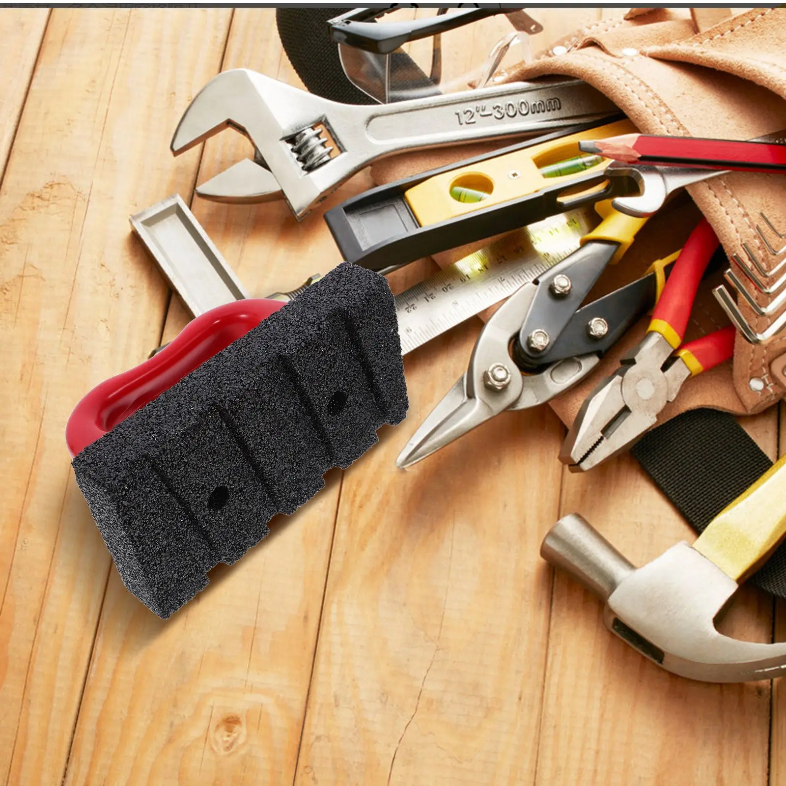 مقعر أداة تجليخ الطوب وضع تنظيف الرملي كتلة ملموسة ساندر التشطيب مكنسة البناء فرك الطوب أداة فرك