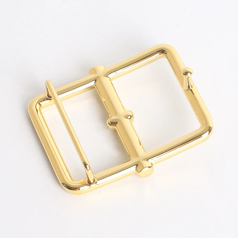 2023 Top Luxury Designer Brand Pin Buckle Belt Men High Quality Women without Strap for Jeans Gold for 35~39mm Strap just Buckle