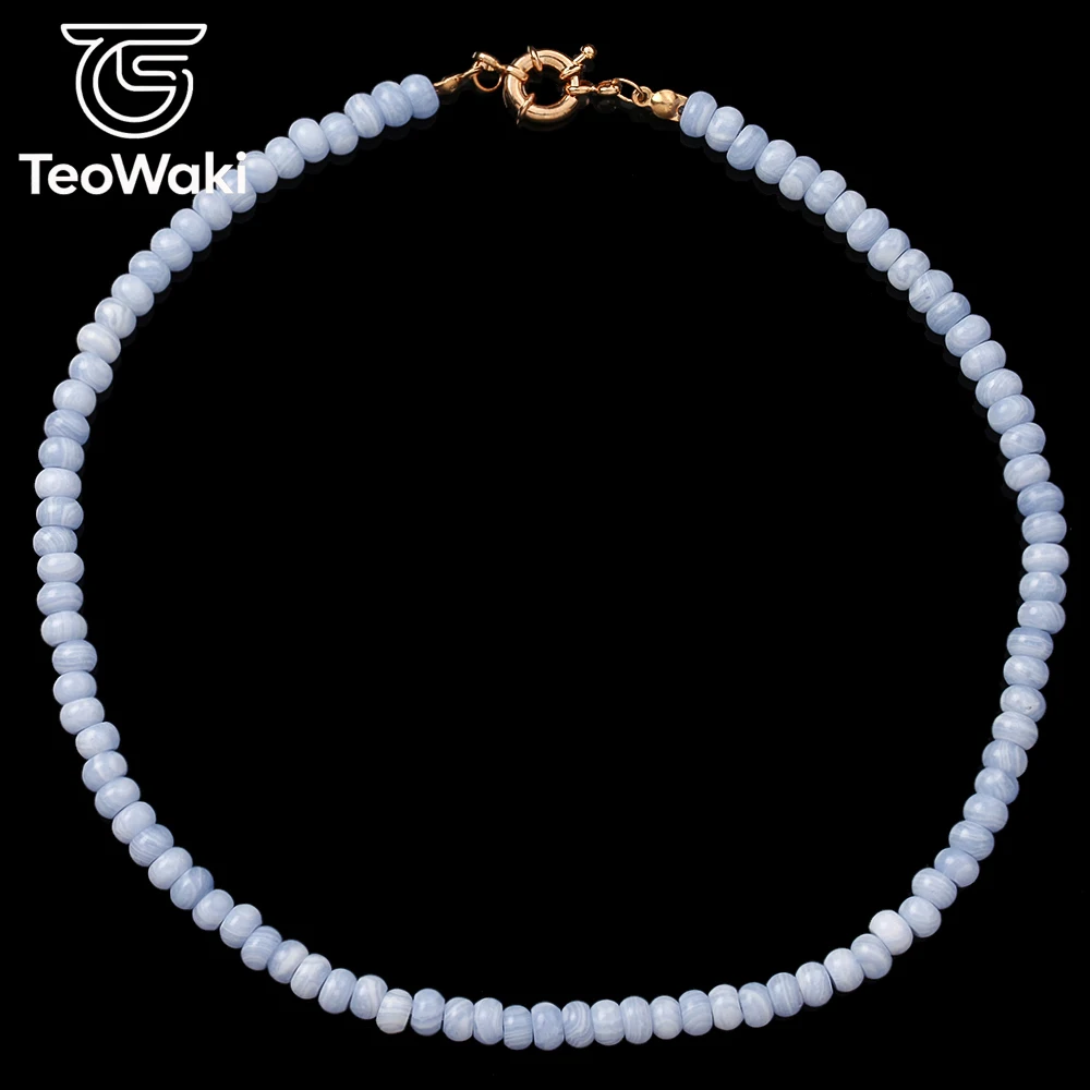 1pc Boho Purple Agate Abacus Beaded Necklace for Women Party Outfit Thanksgiving Gift Stackable Women Daily Party Neck Jewelry