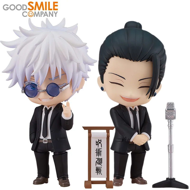 Original Good Smile GSC 2441 2440 Nendoroid Jujutsu Kaisen Suguru Geto Satoru Gojo Suit Ver Anime Figure Action Model Toys Boy