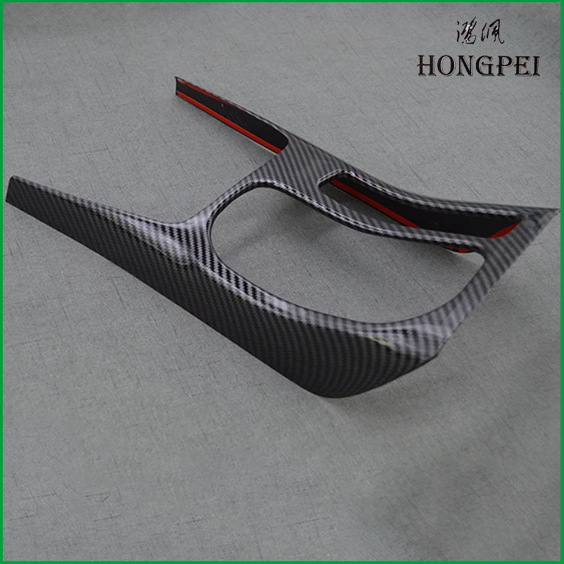 Car Styling For Mitsubishi ASX 2011-2017 LHD Car Styling Water Cup Holder Handbrake Panel Moulding Cover Sticker Trim Auto Decor