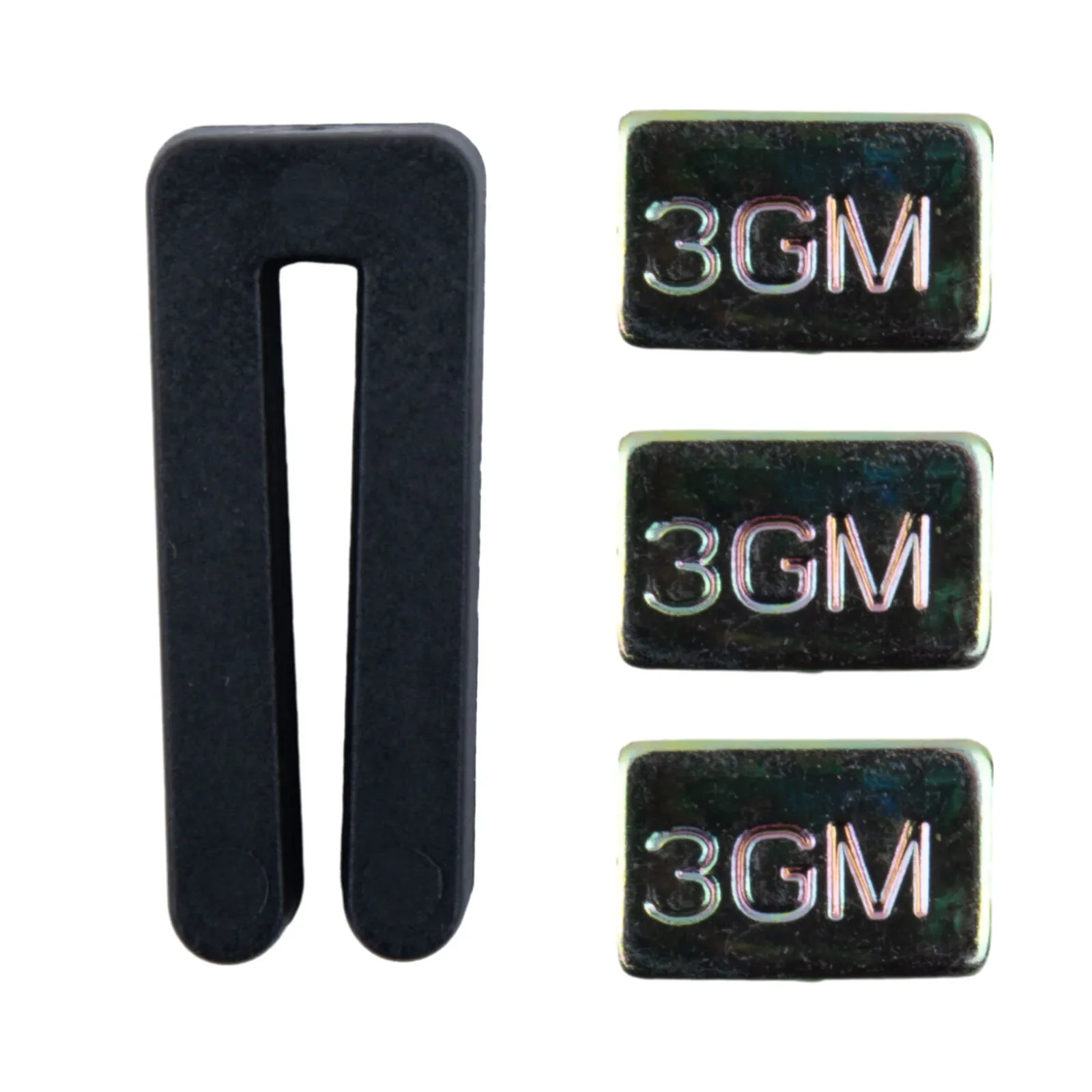 High Quality Fan Blade Balancing Kit 4 Sets 42*18*7mm Balancing Clips Balancing Kit Ceiling Fan Blade Gold Blocks