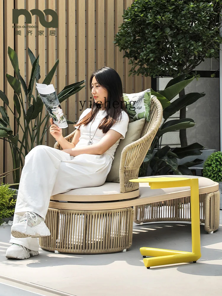 

TWR Sofa Recliner Home Lazy Chair Courtyard Garden Outdoor Lounger