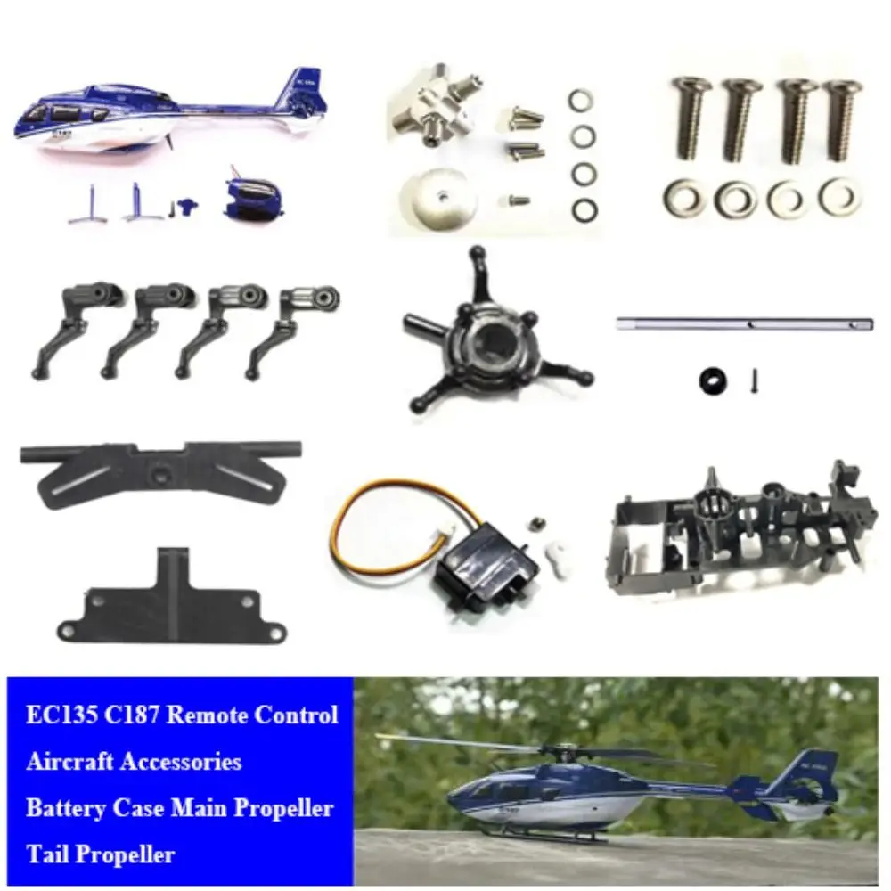 Accessoires d'avion télécommandés universels, pièces d'avion noires à monter soi-même, accessoires d'hélice principale, train d'atterrissage d'hélice arrière