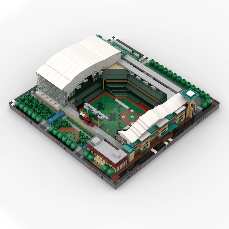 2872ピース MOC ダイキンパーク アーキテクチャ 組み立てブロック 宇宙想像力 STEAM学習 DIY建設 クリスマスおもちゃ ギフト