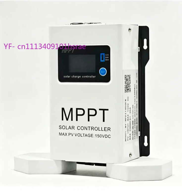 Hot Sale 30A MPPT Off-grid Solar Charge Controller 12V 24V 48V 150V PV Input LCD Display MPPT Charging System