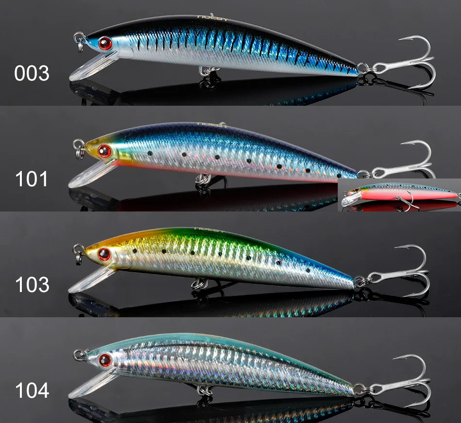 Noeby 120 mm 44 g schwerer sinkender Minnow-Angelköder, langer Wurf-Wobbler, künstlicher harter Köder für Wolfsbarsch, Salzwasser-Angelköder – Detail 7
