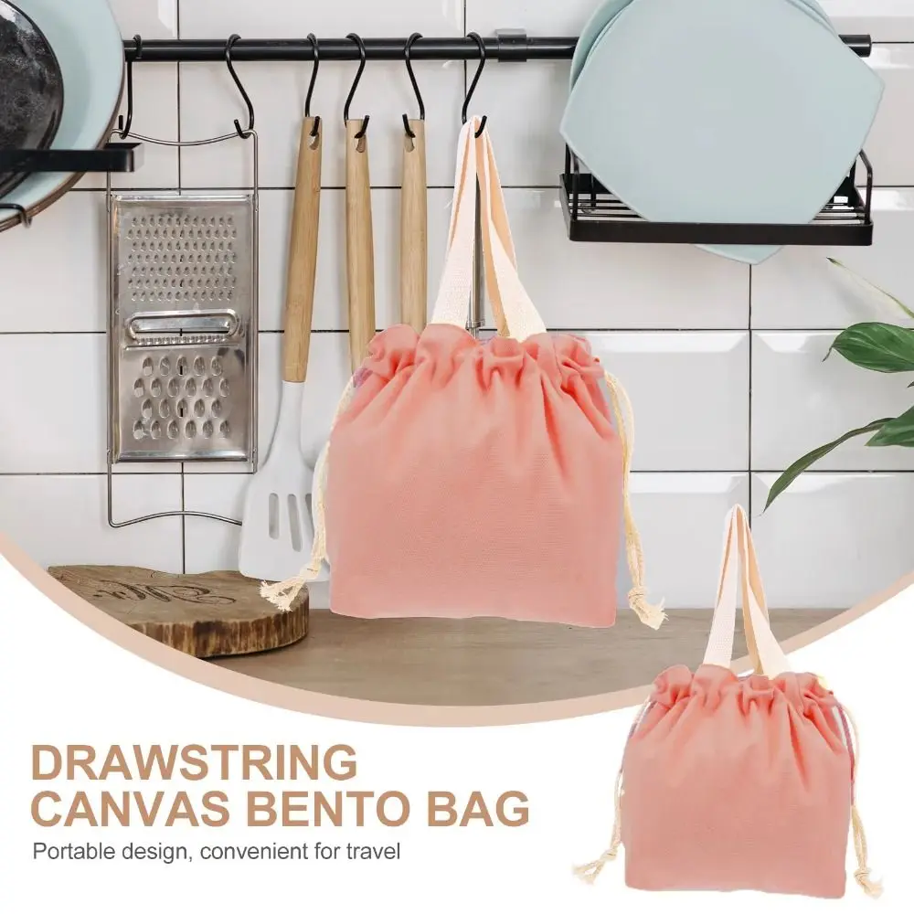 

Kawaii Drawstring Storage Bag Large Capacity Coin Purse Portable Toiletry Bags Solid Color Make Up Pouch Bag