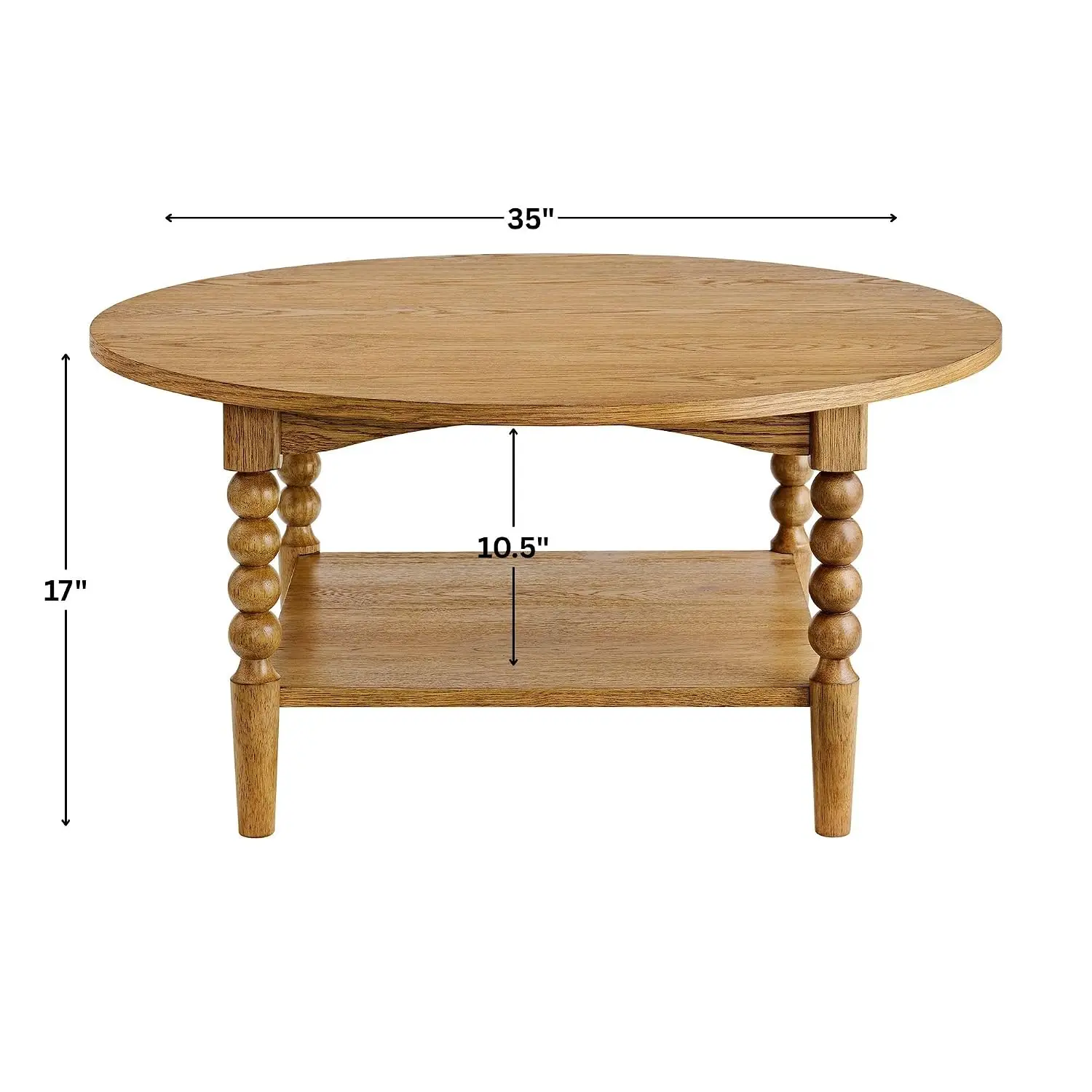 Round Coffee Table Modern 36