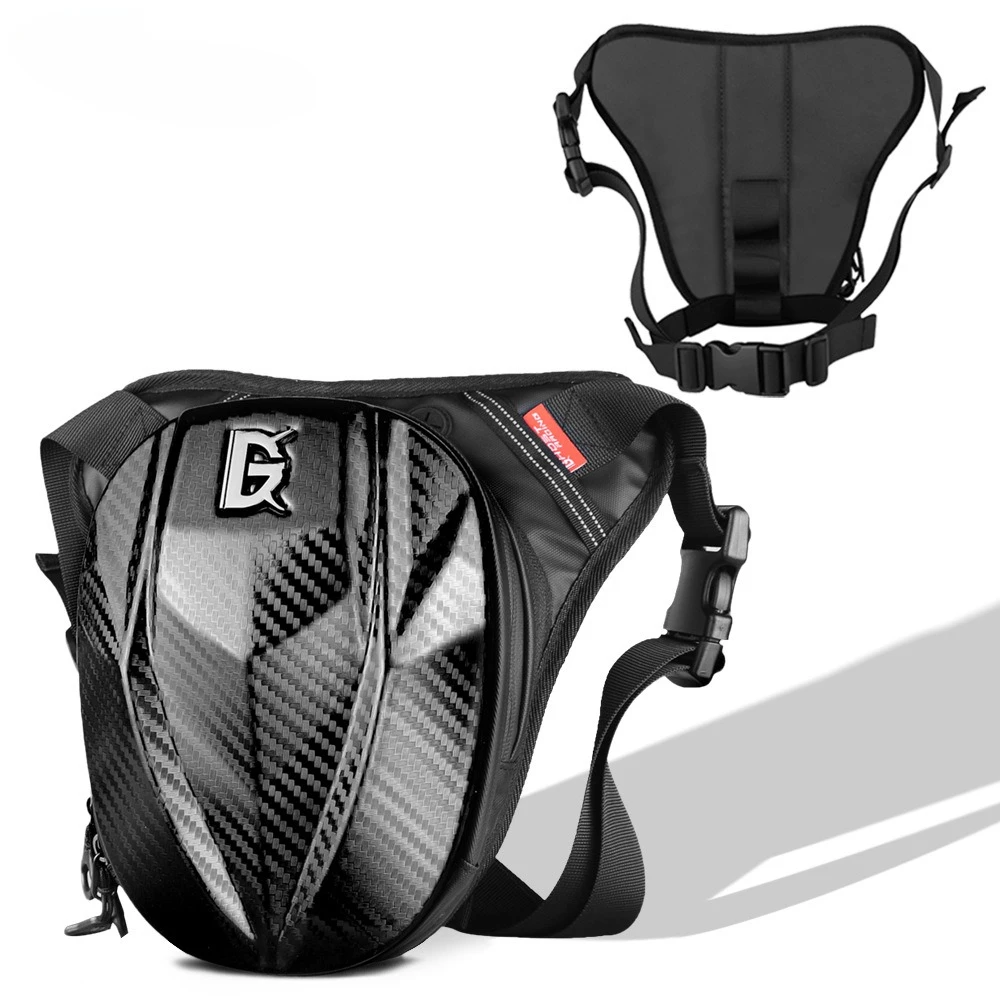 

Motorcycle Leg Bag Competition Riding Gear Crossbody Pouch Unisex Waterproof Storage Pack for Motorcycle Scooter Bike Outdoor