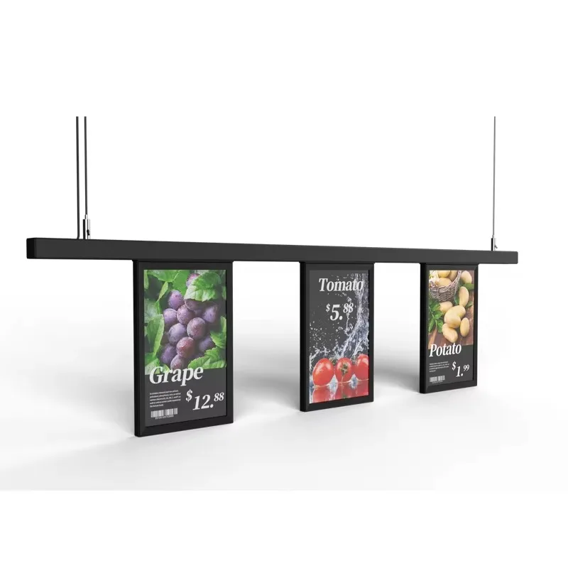 Full Color Screen Digital Menu Board Resolution Lcd Tag Indoor Electronic Shelf Label for Retail Store