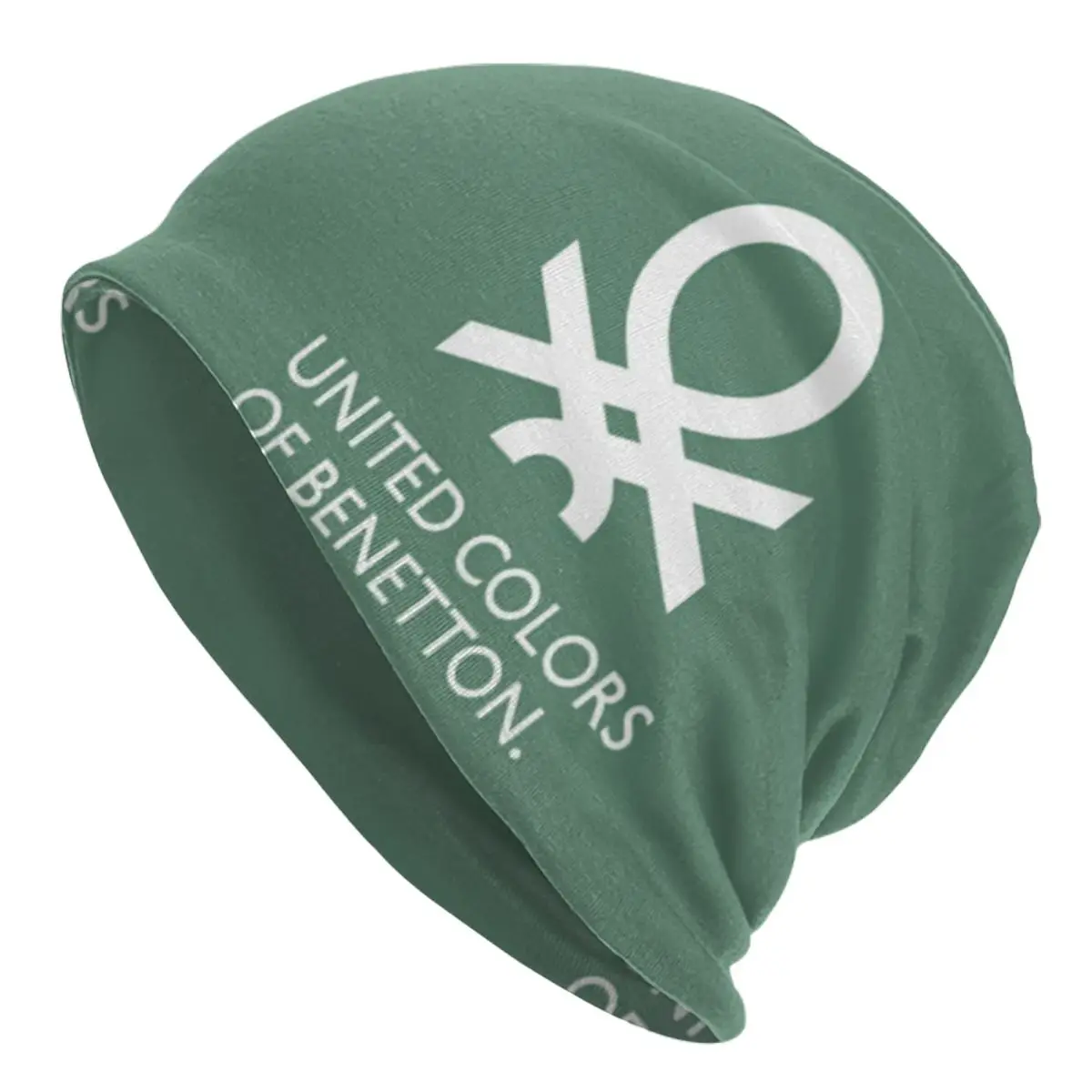 United Colors Of Benetton Boné de malha quente Hip Hop Bonnet Chapéu Outono Inverno Gorros ao ar livre Chapéus para homens mulheres adultos