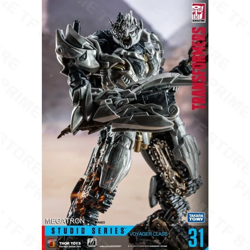 Original Hasbro Transformation Toy SS Studio Series SS-31 Megatron Battle Damage Version ROTF V-class Target Limited Toy