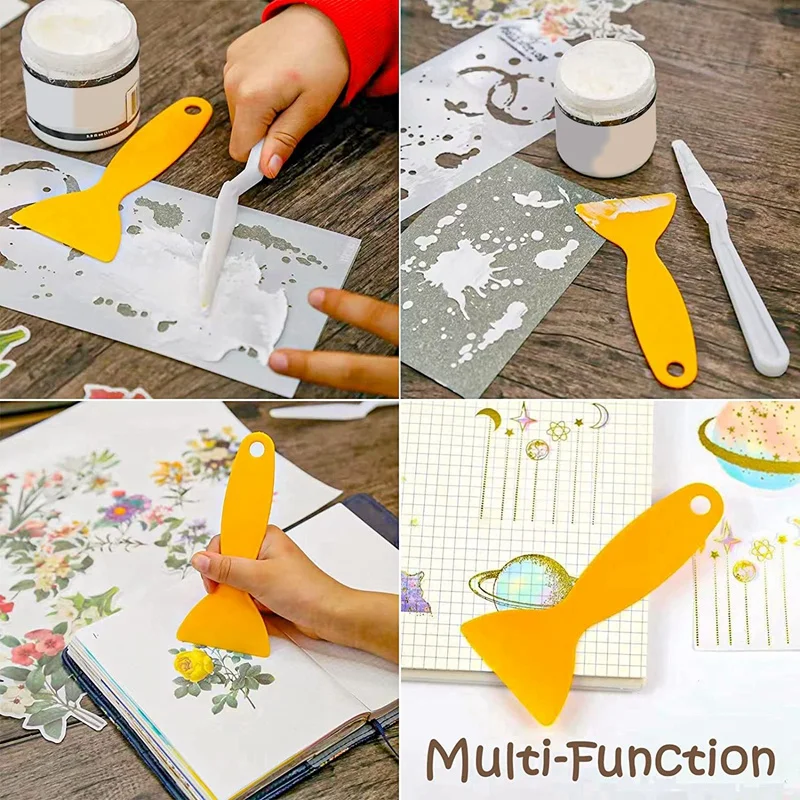 10 PCS Flexible Paint Scraper Putty Knife Air Bubble Remover Sticker Installation Tool