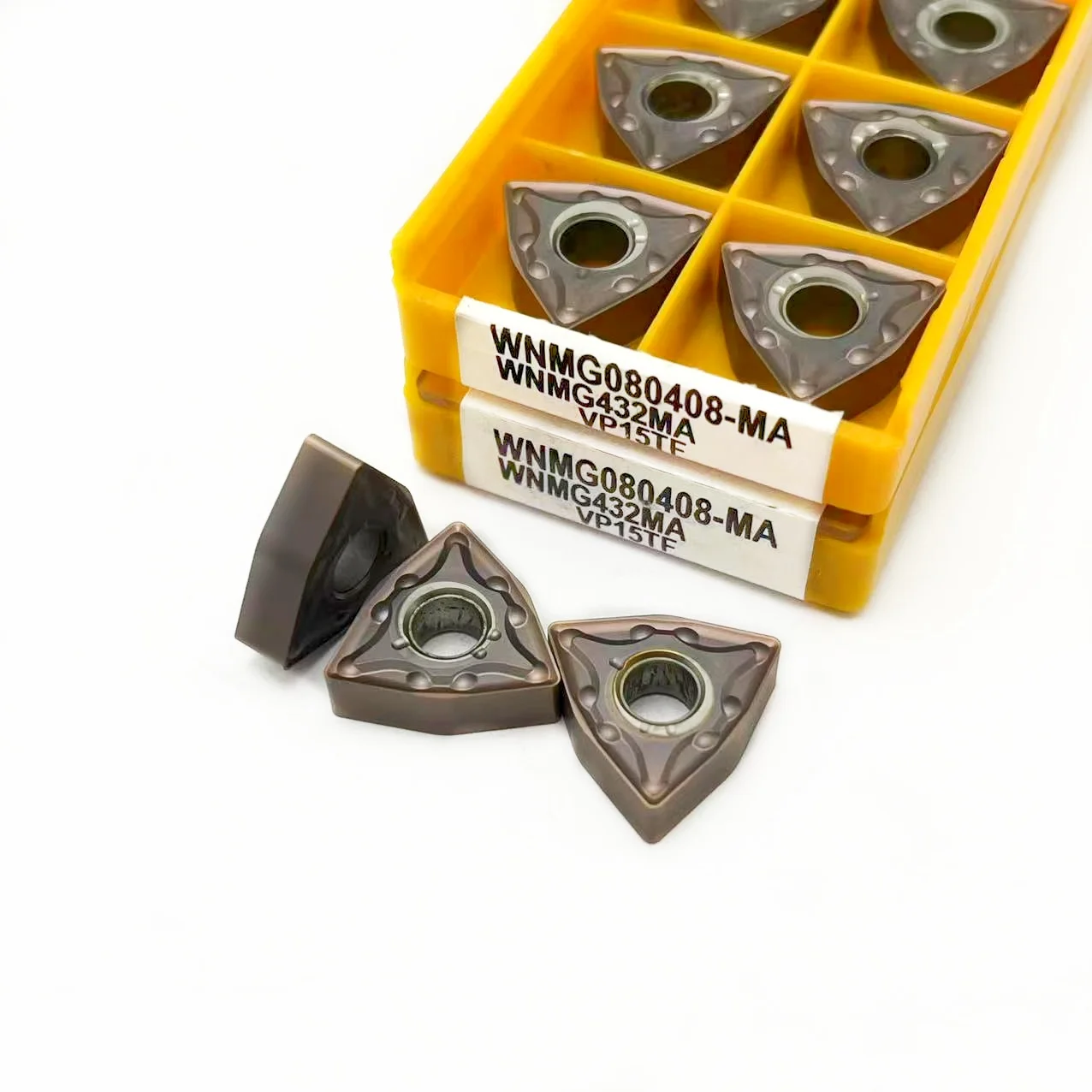 Cuchillo de torneado externo de alta calidad, herramientas de torno CNC, WNMG080404, WNMG080408 MA, VP15TF, UE6020, WNMG080408, VP15TF