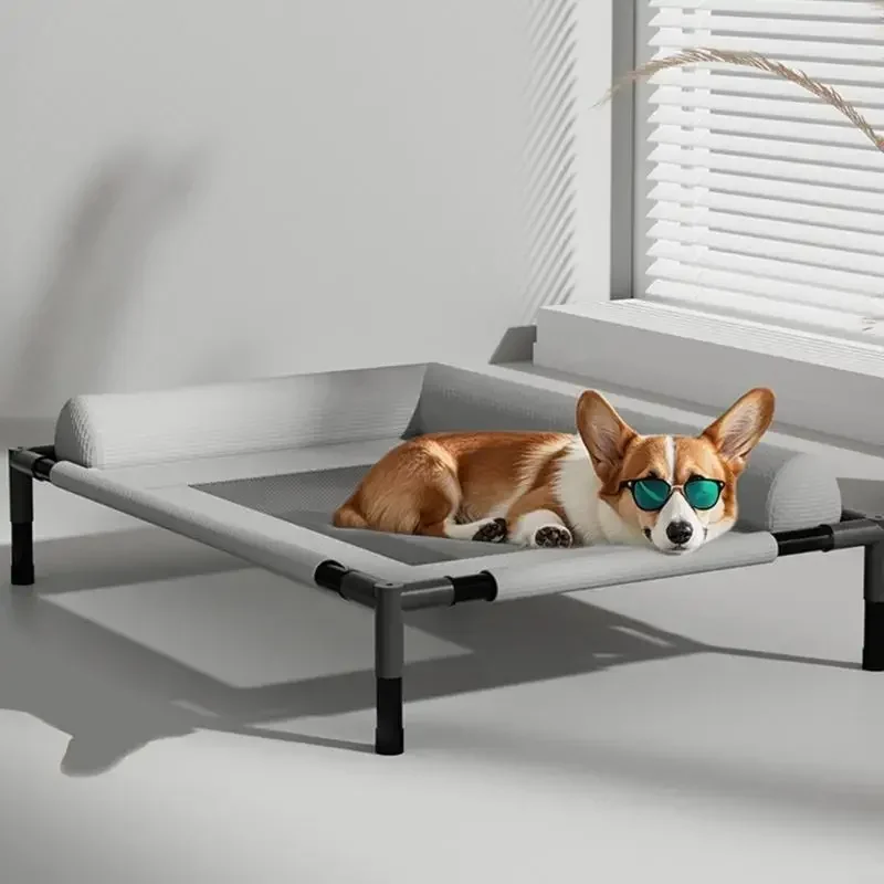 

Customizable Cama mascotas elevada con Diseño resistente a almohadilla transpirable cubierta lavable para perros y