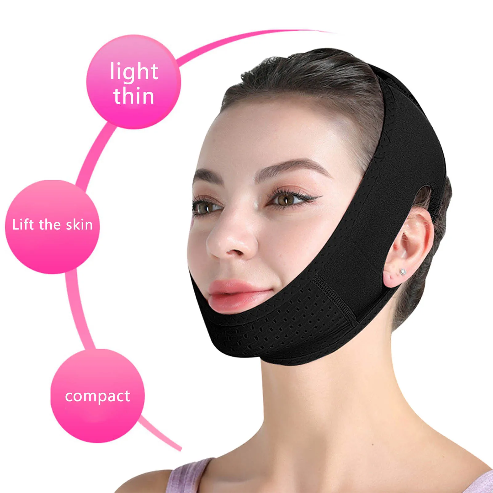 Reusable V Line Lifting Mask Facial Slimming Chin Strap for Daily Use Face Health Care