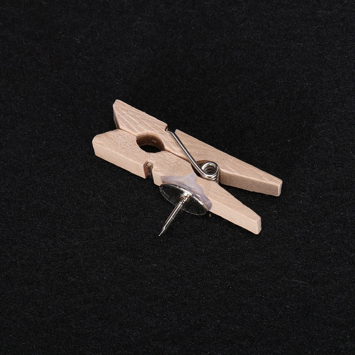 

30pcs Wooden Craft Projects Cork Board Paper Pushpins Thumbtack Craft Projects Clip Office Home SchoolReusable