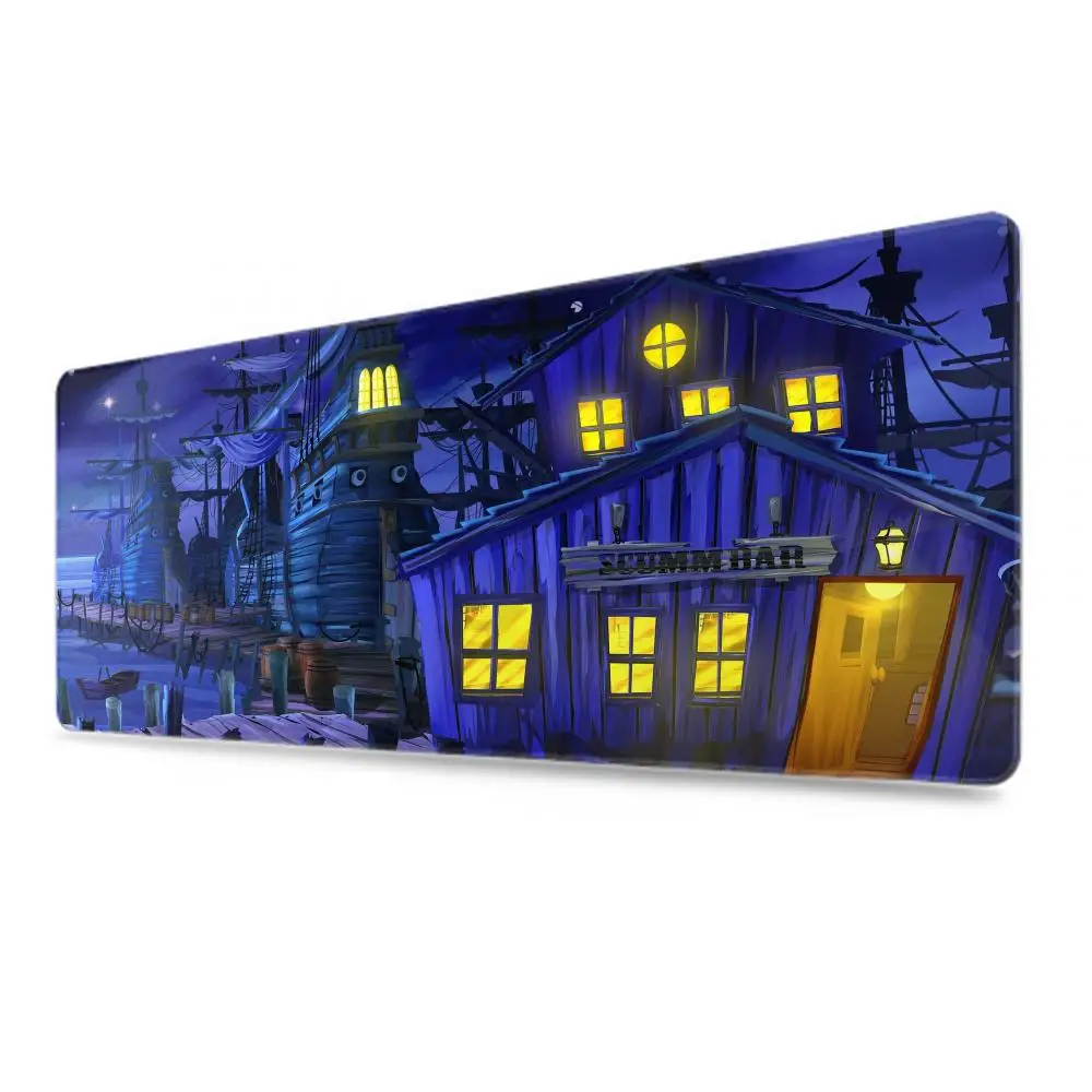 Gaming Mouse Pad Monkey Island Xxl Keyboard Gamer Cabinet Mat Mats Accessories Anime Pc Cabinets Mause Computer Desks Games Desk