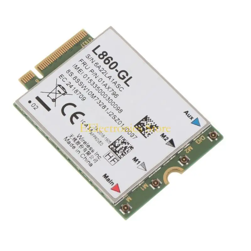 B03C Wireless NetworkCard Adapter Fibocom L860-GL Wwan 4G Module for