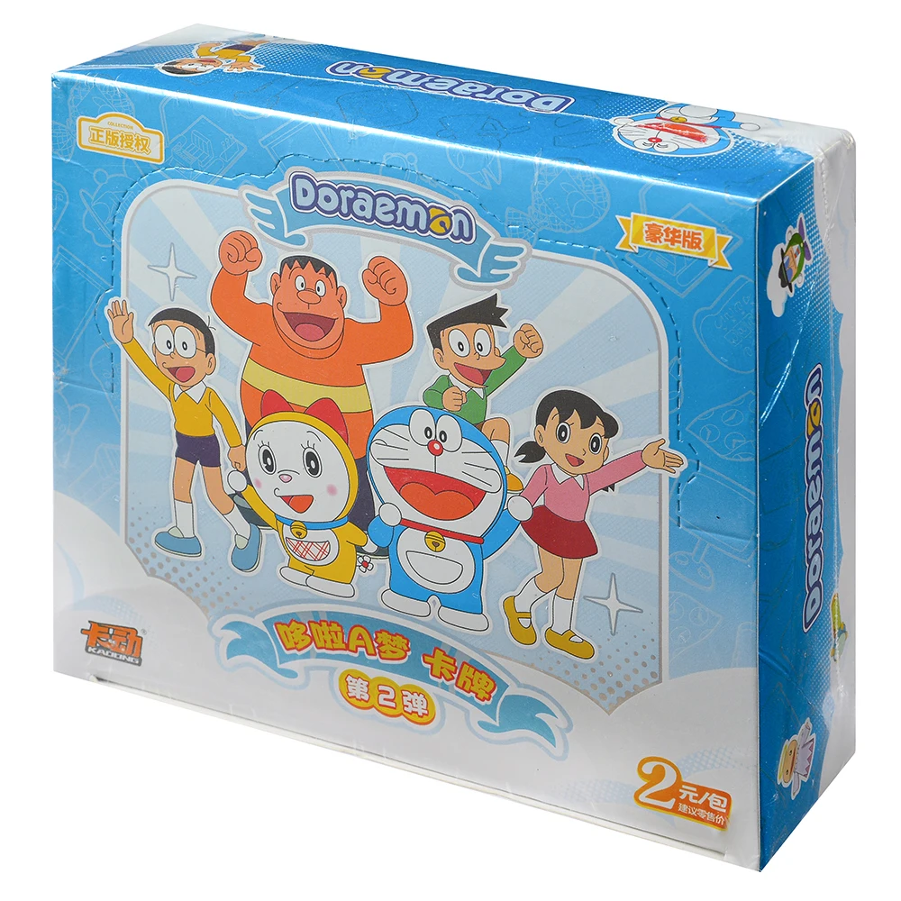 การ์ดสะสมอนิเมะโดราเอมอนต้นฉบับ โนบิ โนบิตะ หุ่นยนต์แมว ตัวละครคลาสสิกสุดน่ารัก การ์ดรวมชุด ของขวัญสุดโปรดสำหรับเด็ก