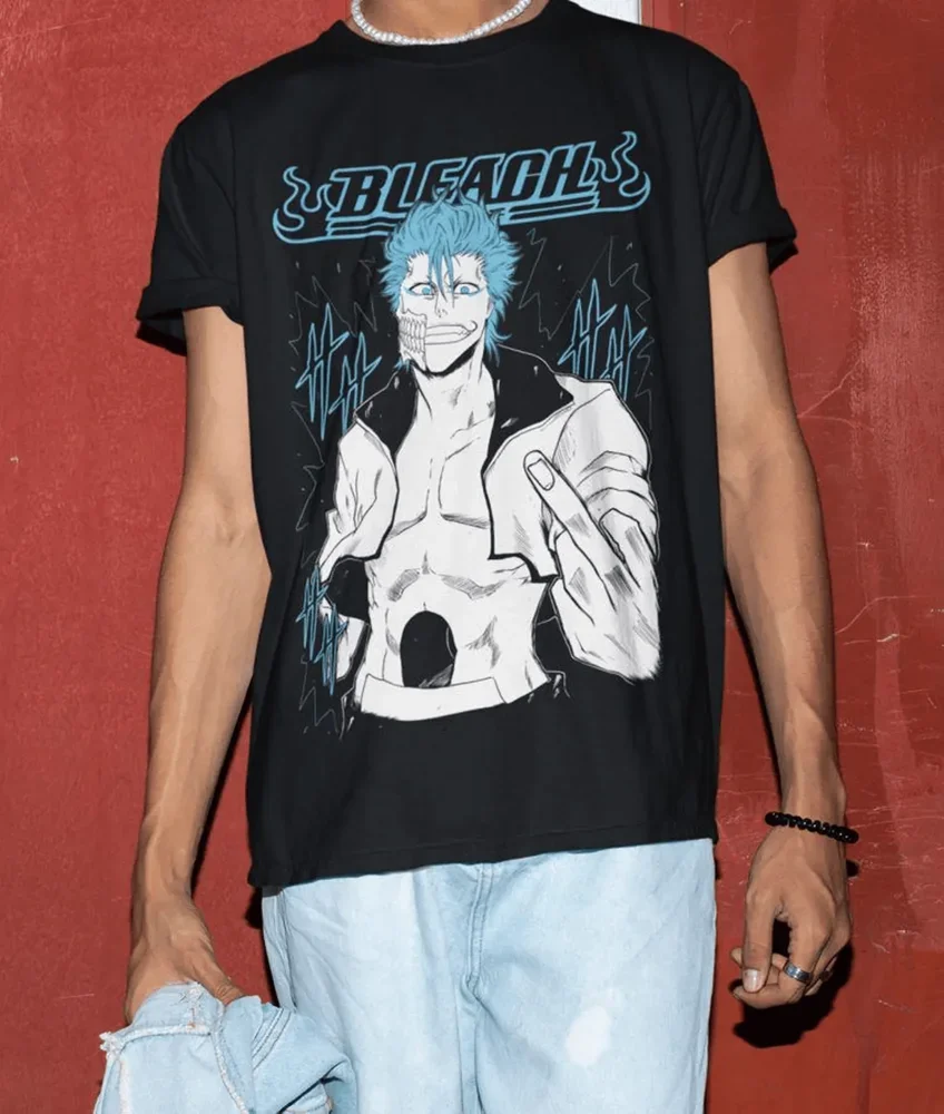 Bleach Ichigo Kurosaki T-shirt Manga bande horreur Anime cadeau chemise T-shirt toutes tailles