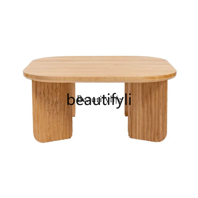 

Coffee table coffee table living room modern simple log color