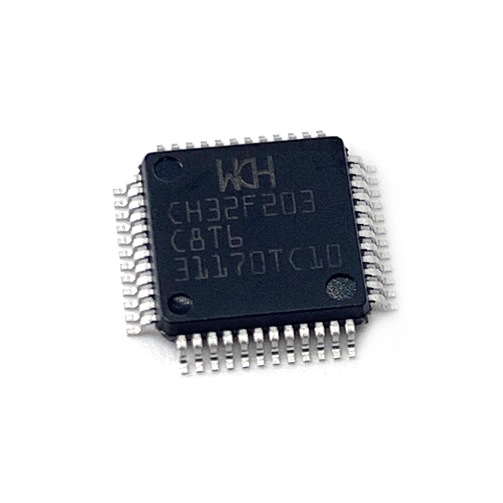 CH32F203C8T6 replaces CH32F103C8T6 ARM Cortex-M3 STM32F103C8T6 supporting USB Host and USB Device functions has 1 CAN interface