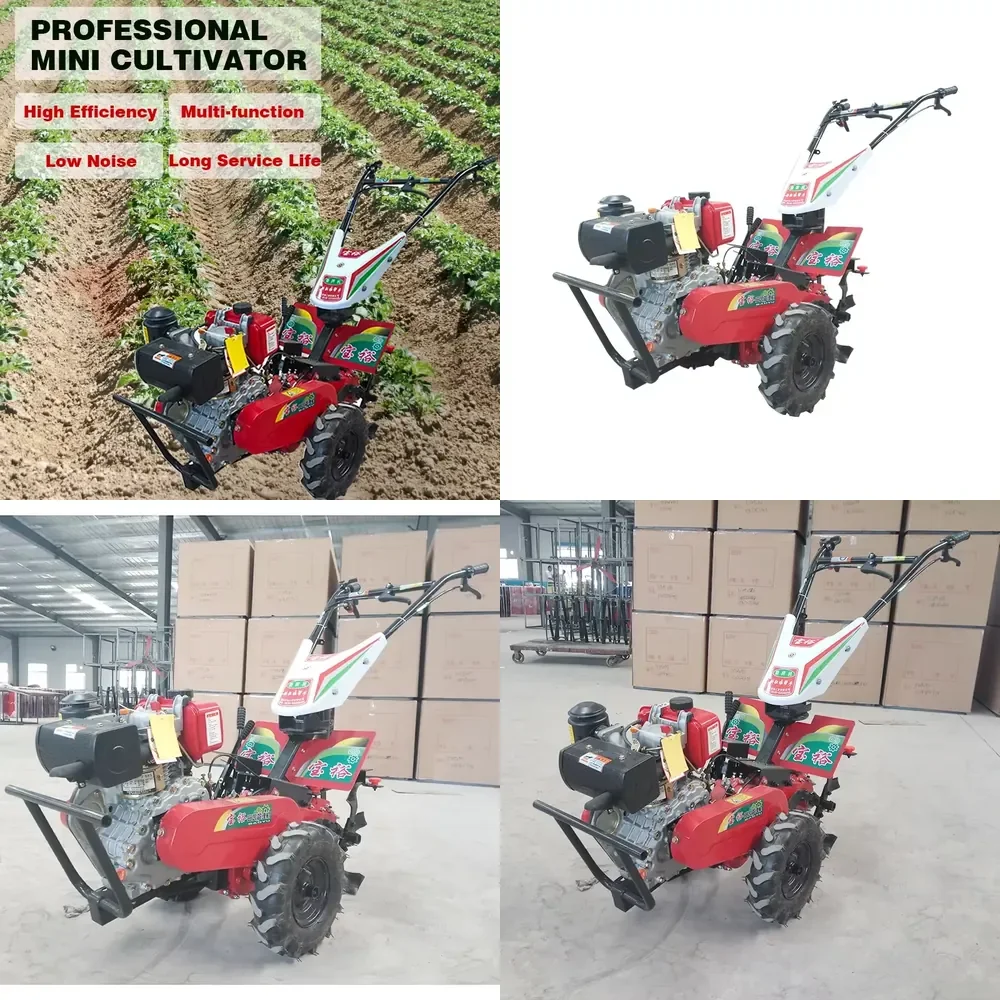 

New Arrival High Quality Garden Tools Tiller Agriculture Mini Power Tiller