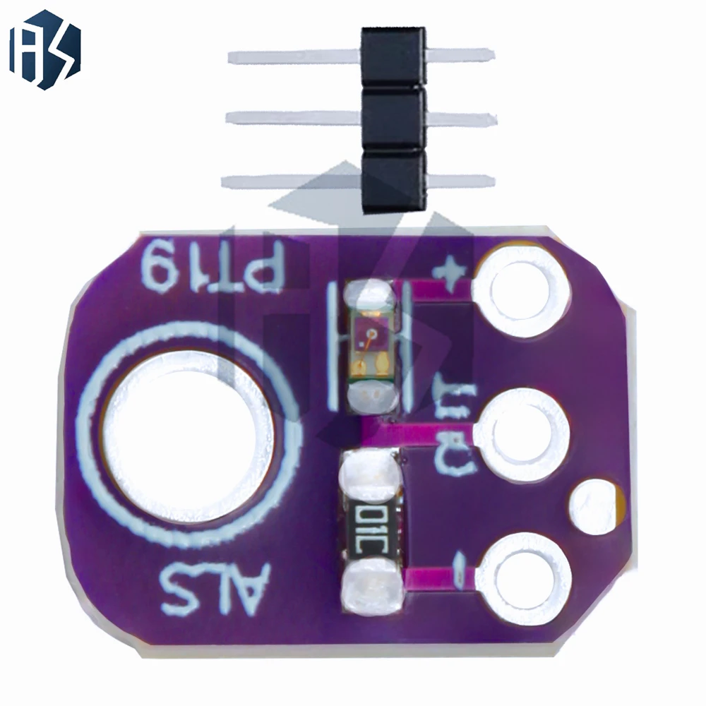 +2.5V-5.5V ALS-PT19 analog light sensor covers UVB and UVA spectrum UV LED sensor  for arduino
