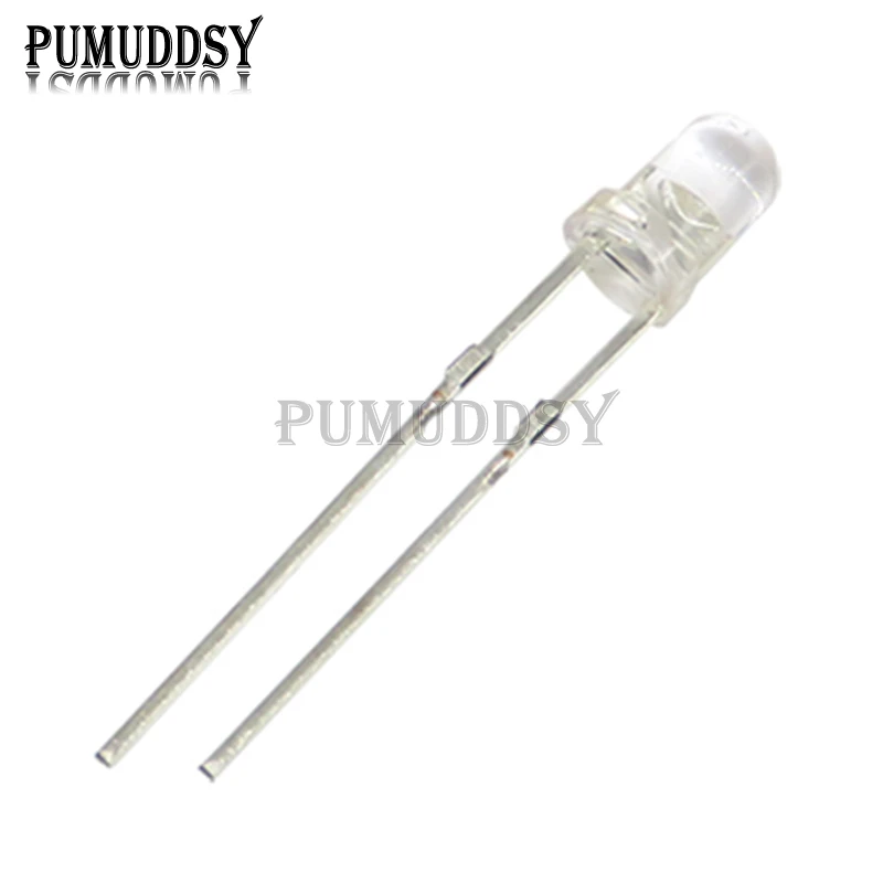 20PCS 3MM Photodiode Photosensitive Receiver Photosensitive Receiver Diode Photosensors