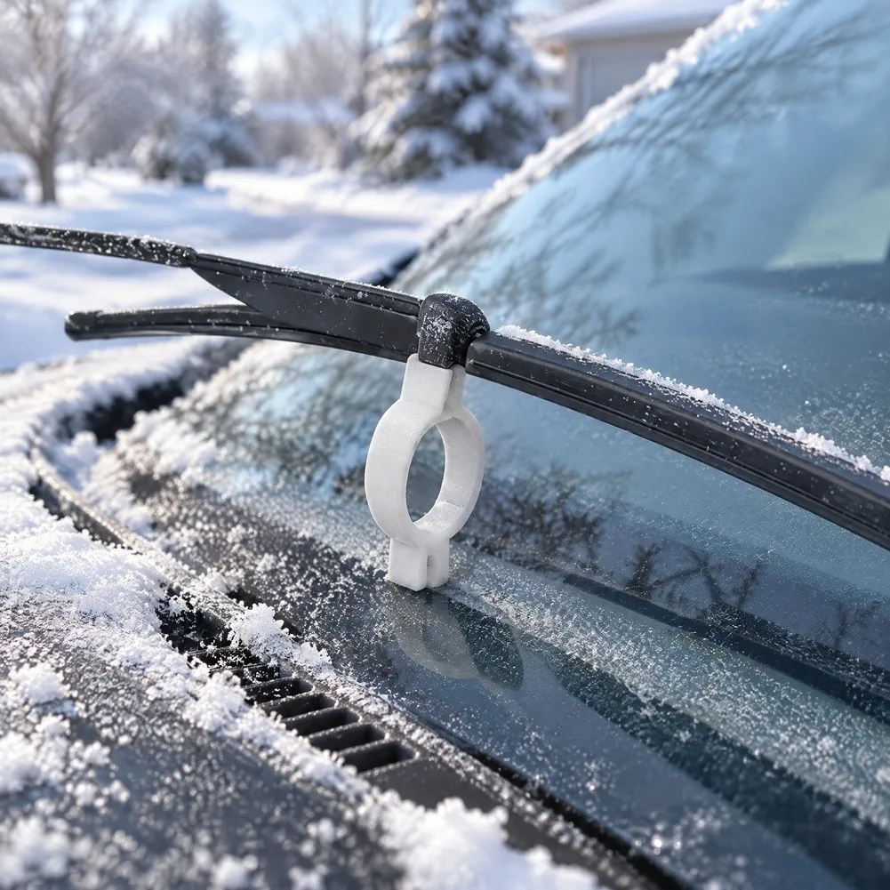 30-Piece Windshield Wiper Freeze Holders Designed to Keep Wiper Tips Separated from Glass During Winter Ice Conditions